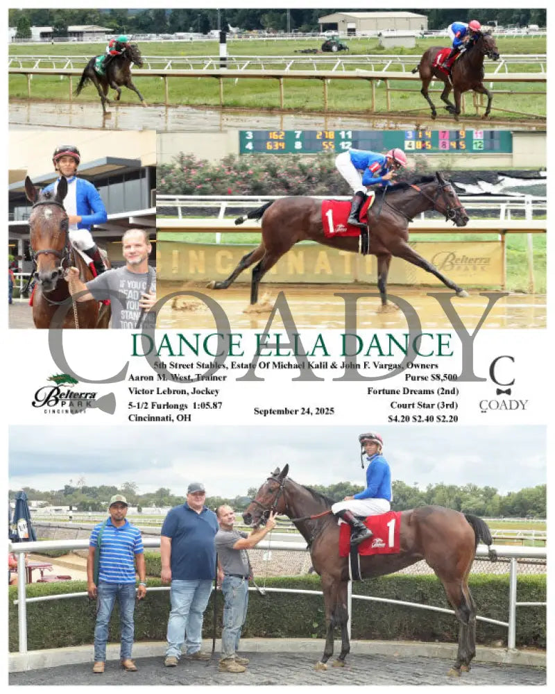 DANCE ELLA DANCE - 092425 - Race 04 - BTP Presque Isle Downs