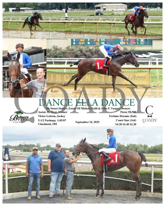 DANCE ELLA DANCE - 092425 - Race 04 - BTP Presque Isle Downs