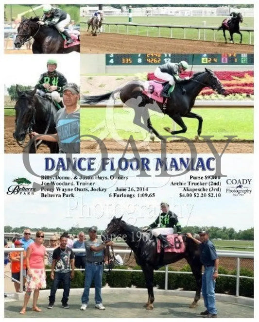 Dance Floor Maniac - 062614 Race 04 Btp Belterra Park