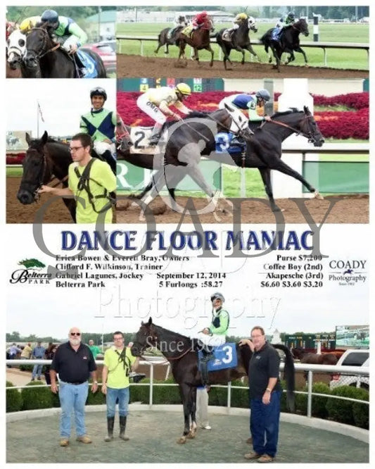 Dance Floor Maniac - 091214 Race 04 Btp Belterra Park