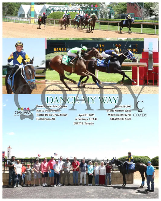 DANCE MY WAY - 04-11-25 - R02 - OP Oaklawn Park