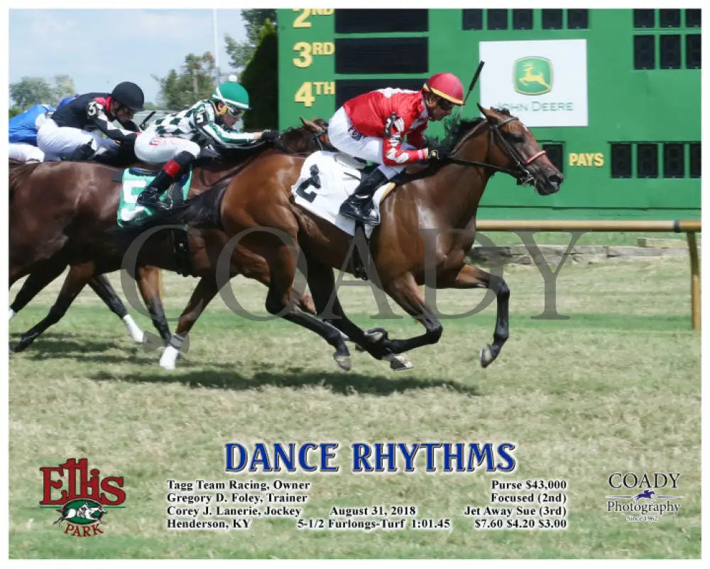 Dance Rhythms - 083118 Race 04 Elp- Action Ellis Park