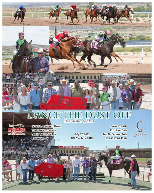 DANCE THE DUST OFF - Bear River Stakes - 07-27-25 - R05 - WYO Wyoming Downs