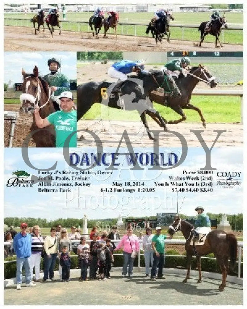 Dance World - 051814 Race 05 Btp Belterra Park