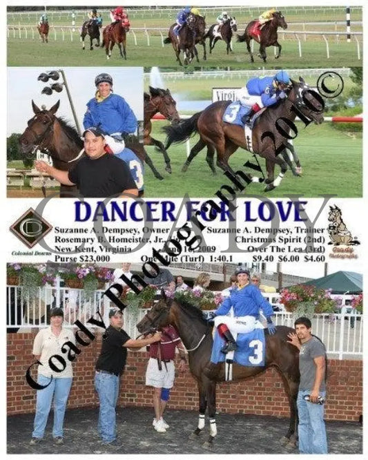 Dancer For Love - 6 16 2009 Colonial Downs