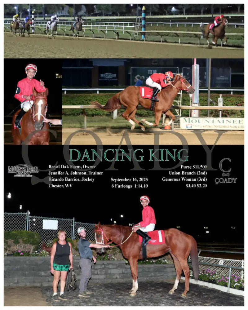 DANCING KING - 09-16-25 - R06 - MNR - Coady Media - Kurtis Coady Photography