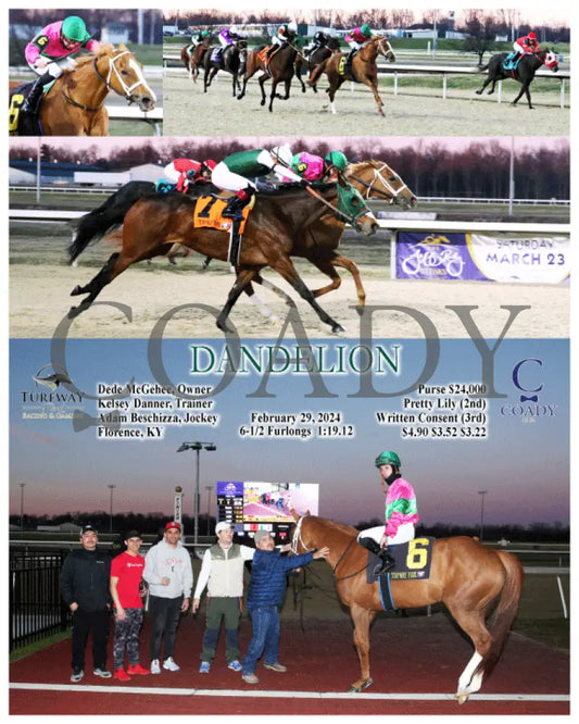 Dandelion - 02-29-24 R02 Tp Turfway Park
