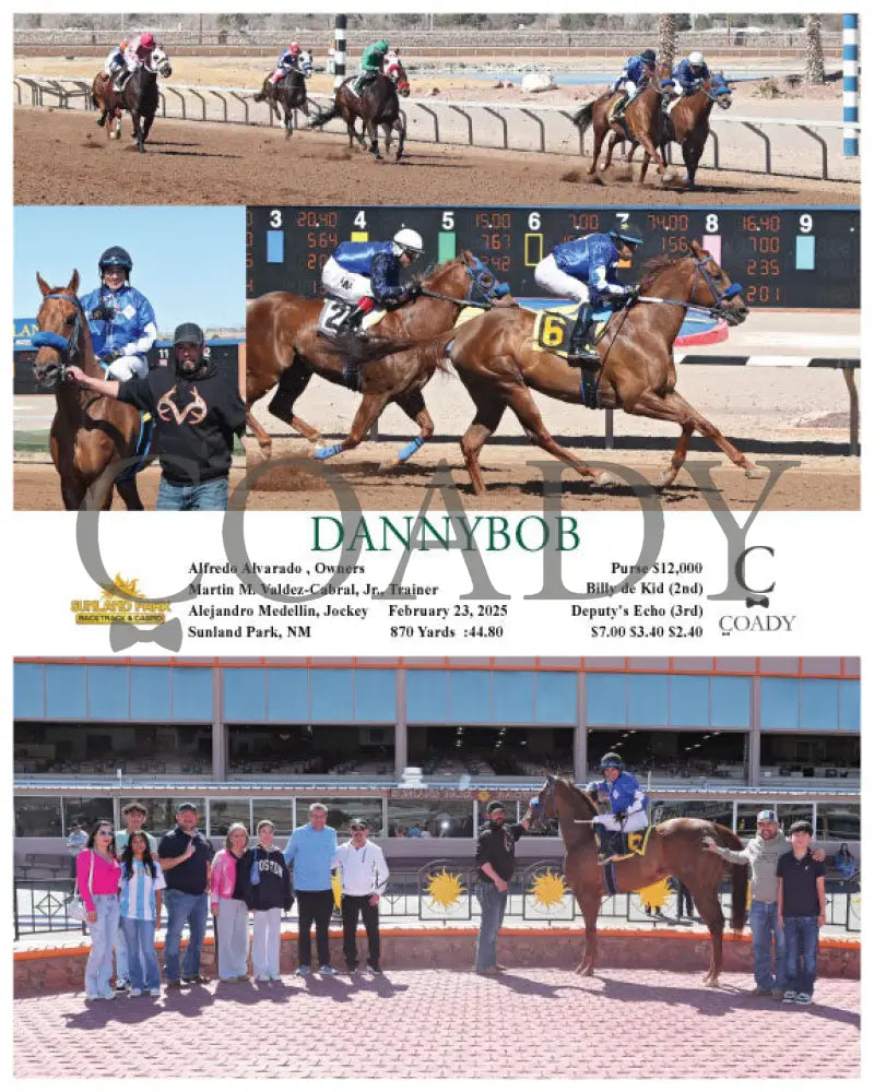 DANNYBOB - 02-23-25 - R01 - SUN Turfway Park