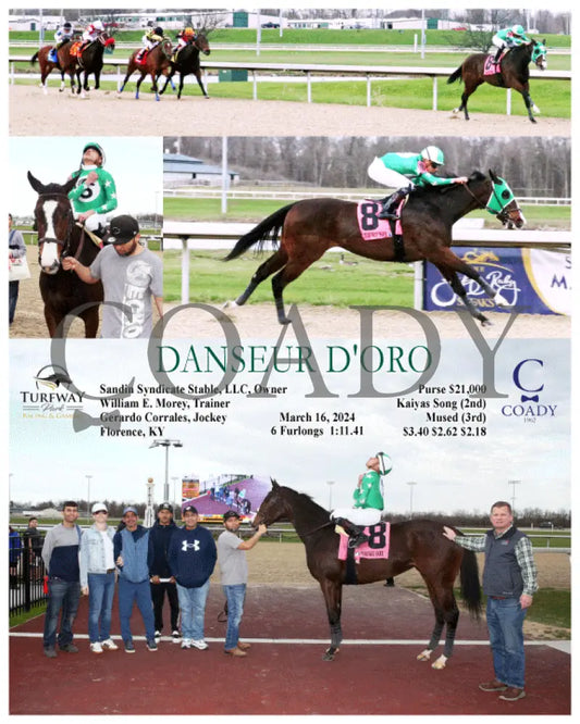 Danseur D’oro - 03 - 16 - 24 R01 Tp Turfway Park