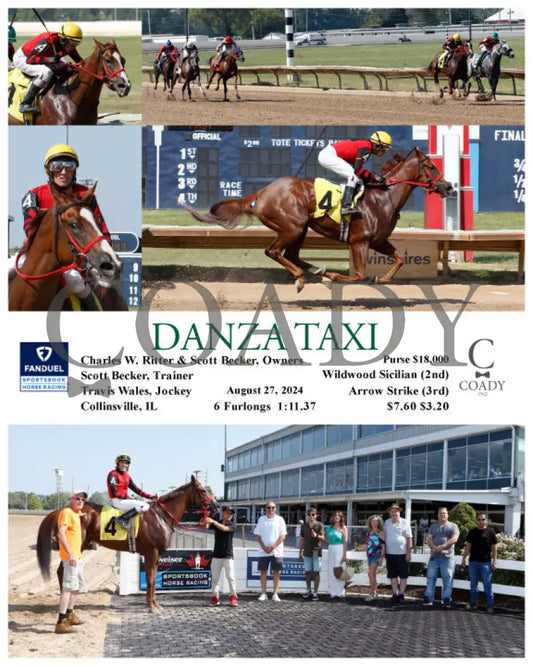 Danza Taxi - 08-27-24 R06 Fan Fanduel Sportsbook Horse Racing