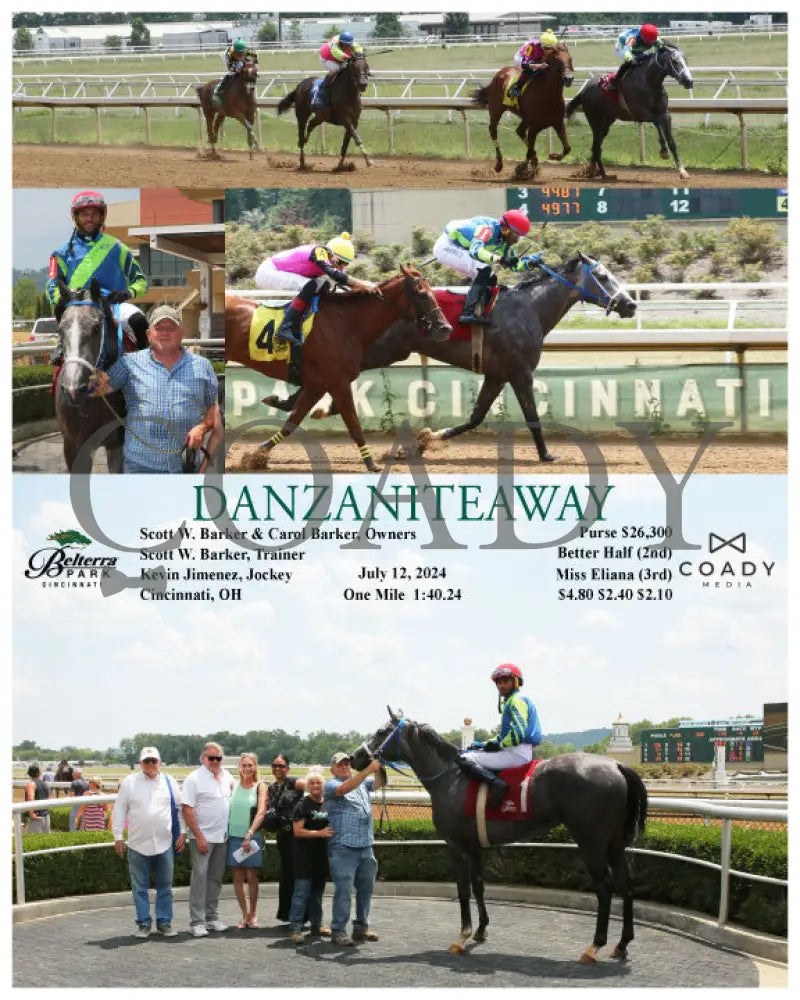 Danzaniteaway - 07-12-24 R03 Btp Belterra Park