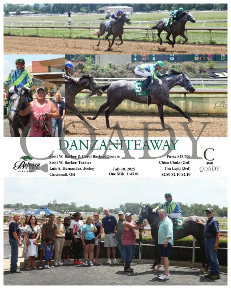 DANZANITEAWAY - 071025 - Race 02 - BTP Indiana Grand