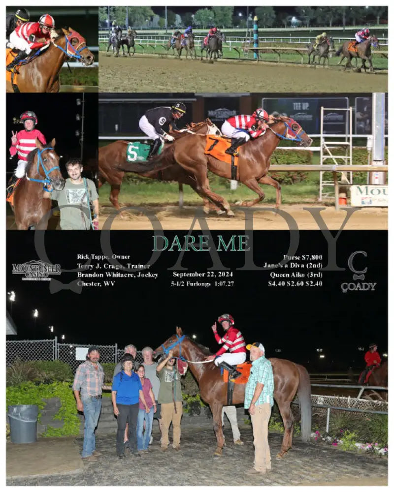 Dare Me - 09-22-24 R08 Mnr Mountaineer Park