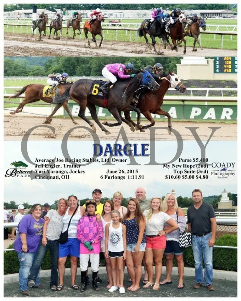Dargle - 062615 Race 07 Btp Belterra Park