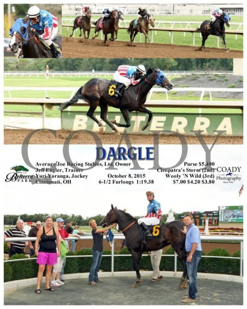 Dargle - 100815 Race 05 Btp Belterra Park