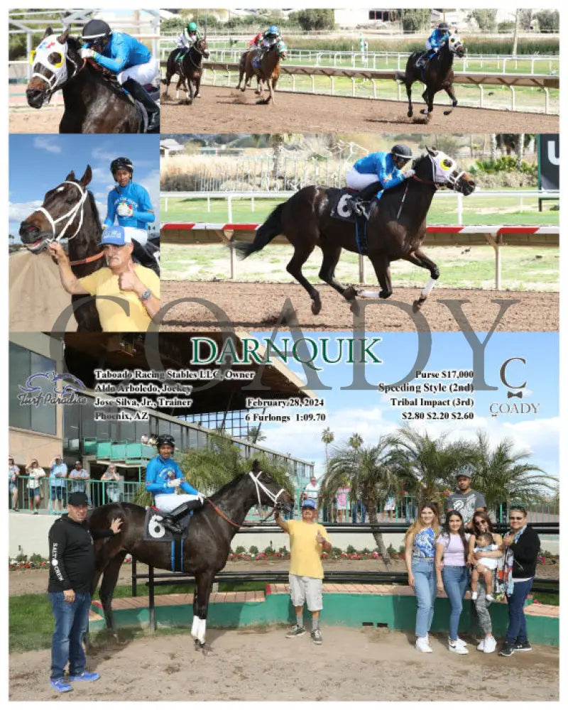 Darnquik - 02-28-24 R04 Tup Turf Paradise