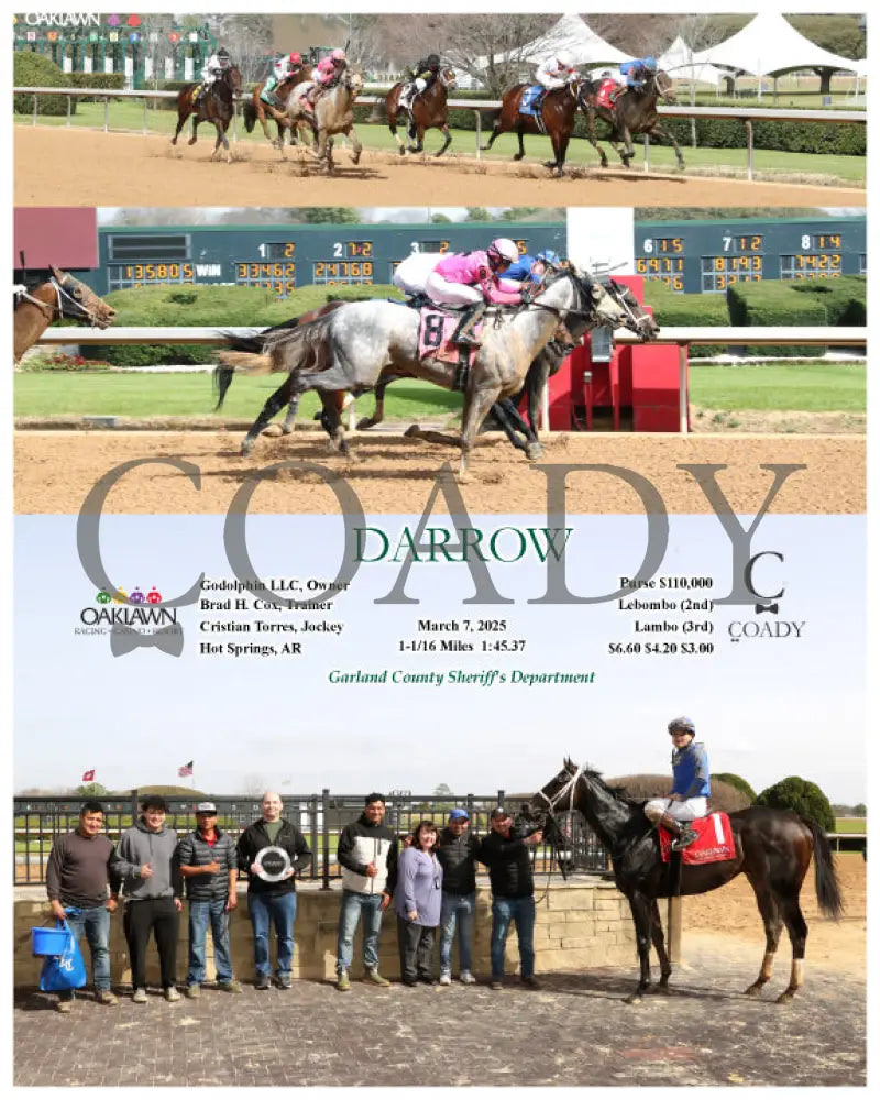 DARROW - 030725 - Race 04 - OP Oaklawn Park