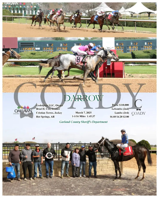 DARROW - 030725 - Race 04 - OP Oaklawn Park