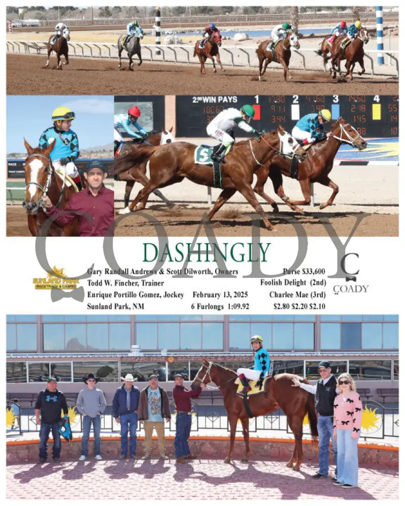 DASHINGLY - 02-13-25 - R03 - SUN Turfway Park