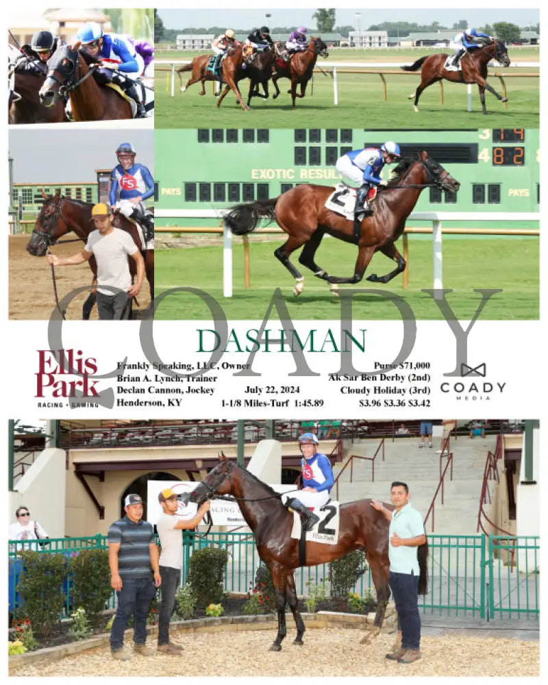 Dashman - 07-22-24 R09 Elp Ellis Park