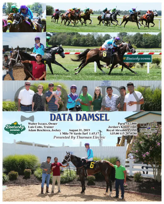Data Damsel - 08-31-19 R01 Kd Kentucky Downs