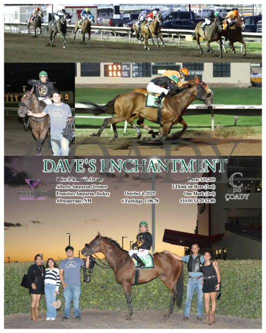DAVE’S ENCHANTMENT - 10-04-25 - R03 - ALB Downs at Albuquerque