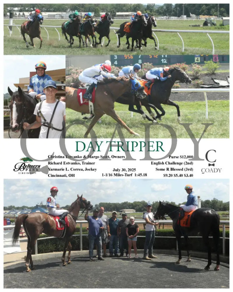 DAY TRIPPER - 073025 - Race 08 - BTP Indiana Grand