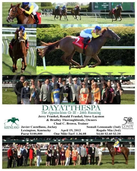 Dayatthespa - 041912 Race 08 Keeneland