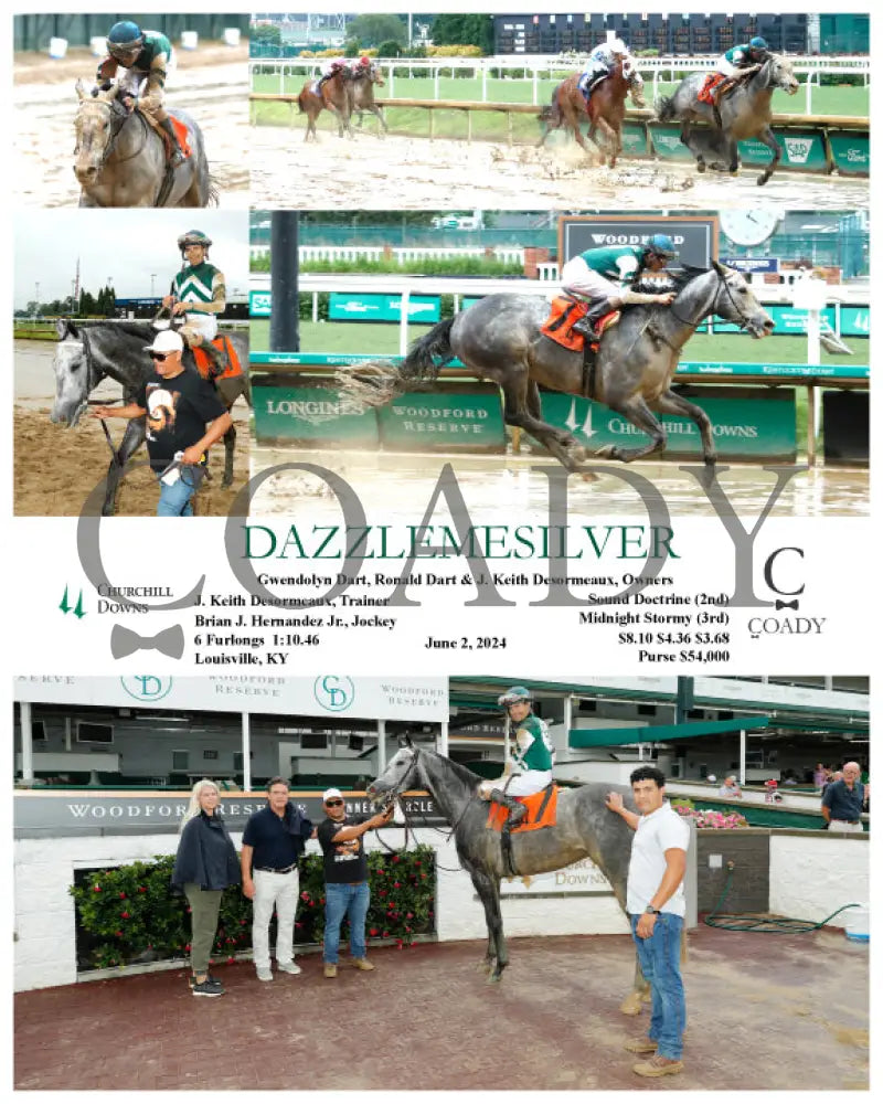 Dazzlemesilver - 06-02-24 R05 Cd Churchill Downs
