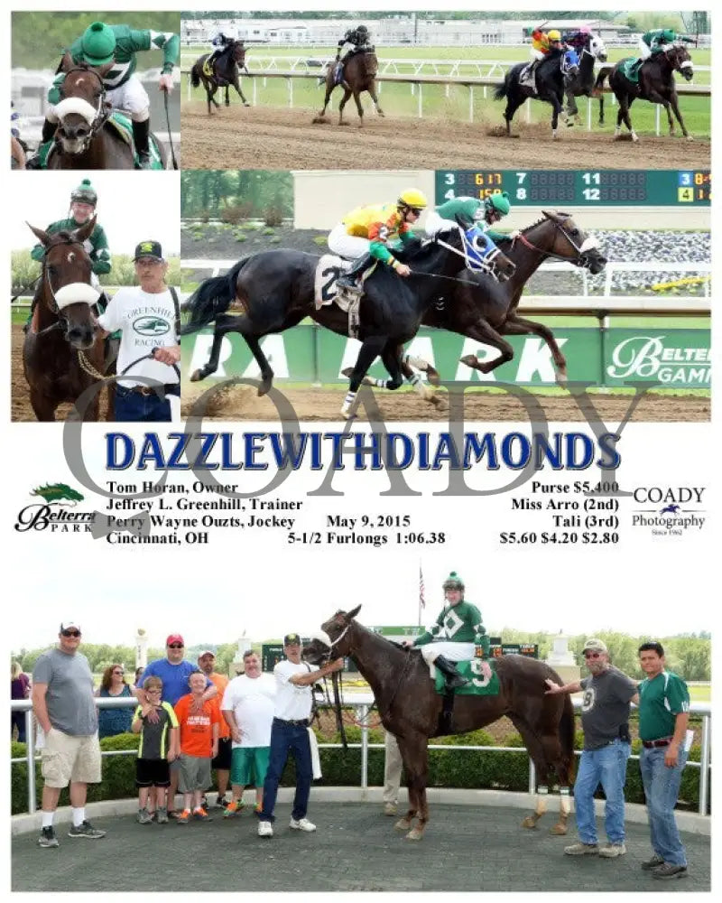 Dazzlewithdiamonds - 050915 Race 02 Btp Belterra Park