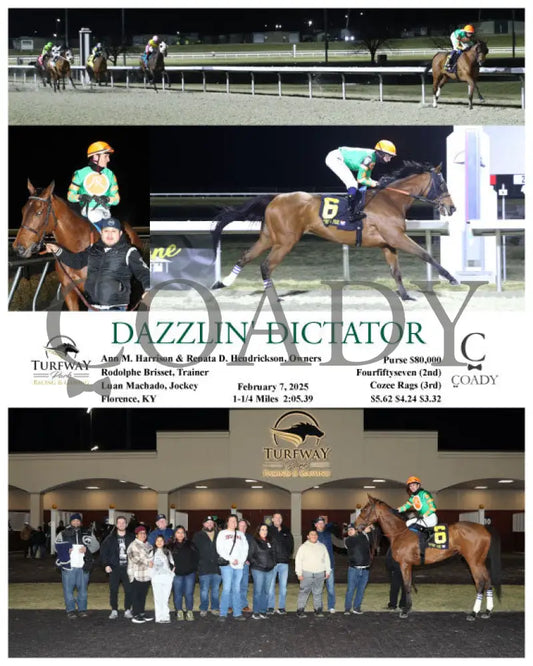 Dazzlin’ Dictator - 02-07-25 R08 Tp Turfway Park