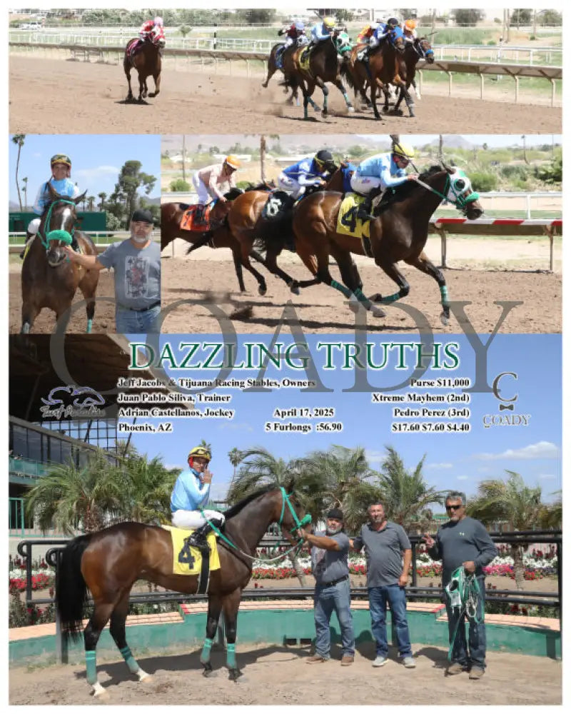 DAZZLING TRUTHS - 04-17-25 - R03 - TUP Turf Paradise