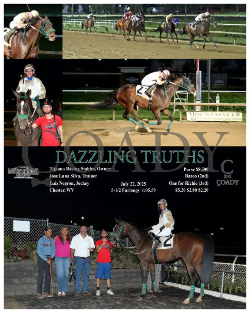 DAZZLING TRUTHS - 07-22-25 - R05 - MNR Mountaineer Park