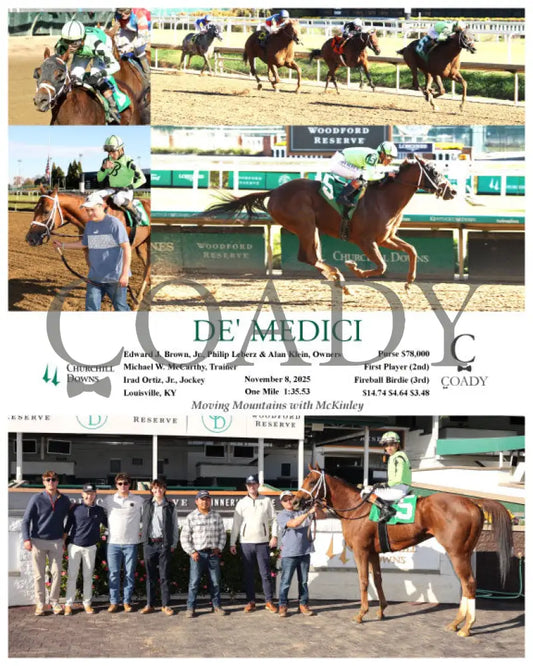 DE’ MEDICI - 11-08-25 - R04 - CD Churchill Downs