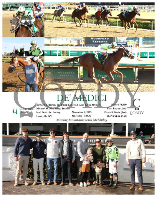 DE’ MEDICI - 11-08-25 - R04 - CD - Group Churchill Downs