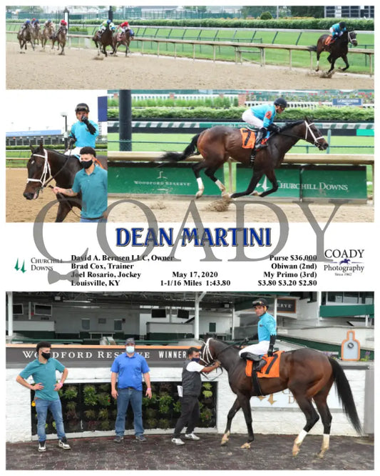 Dean Martini - 05-17-20 R05 Cd Churchill Downs