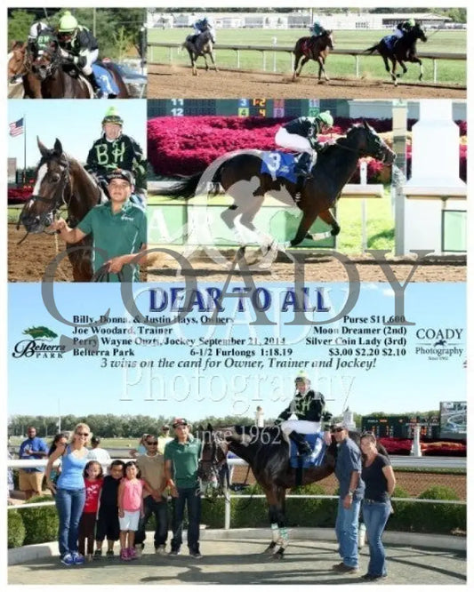Dear To All - 092114 Race 06 Btp Belterra Park