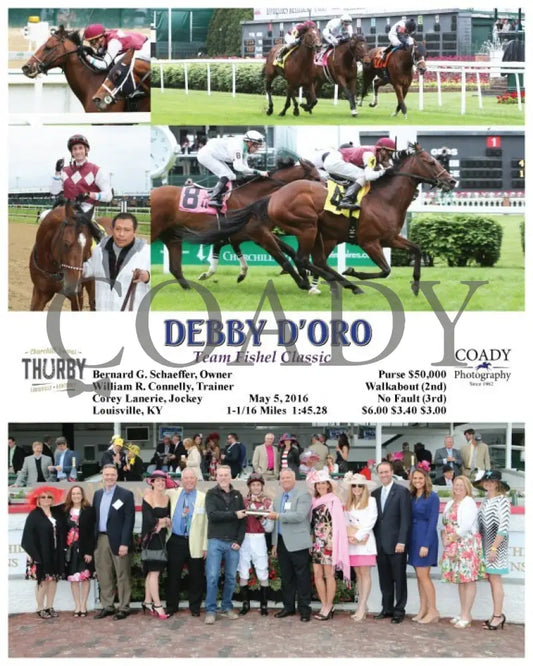 Debby D’oro - 050516 Race 09 Cd Group Churchill Downs