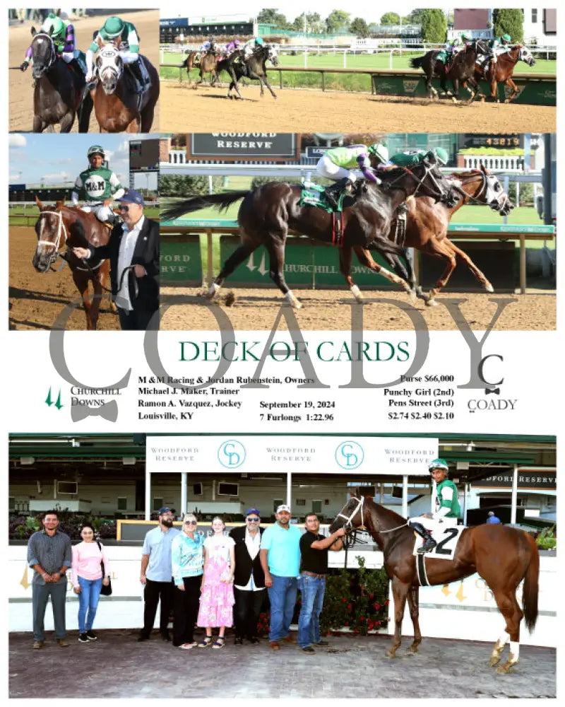 Deck Of Cards - 09-19-24 R02 Cd Churchill Downs