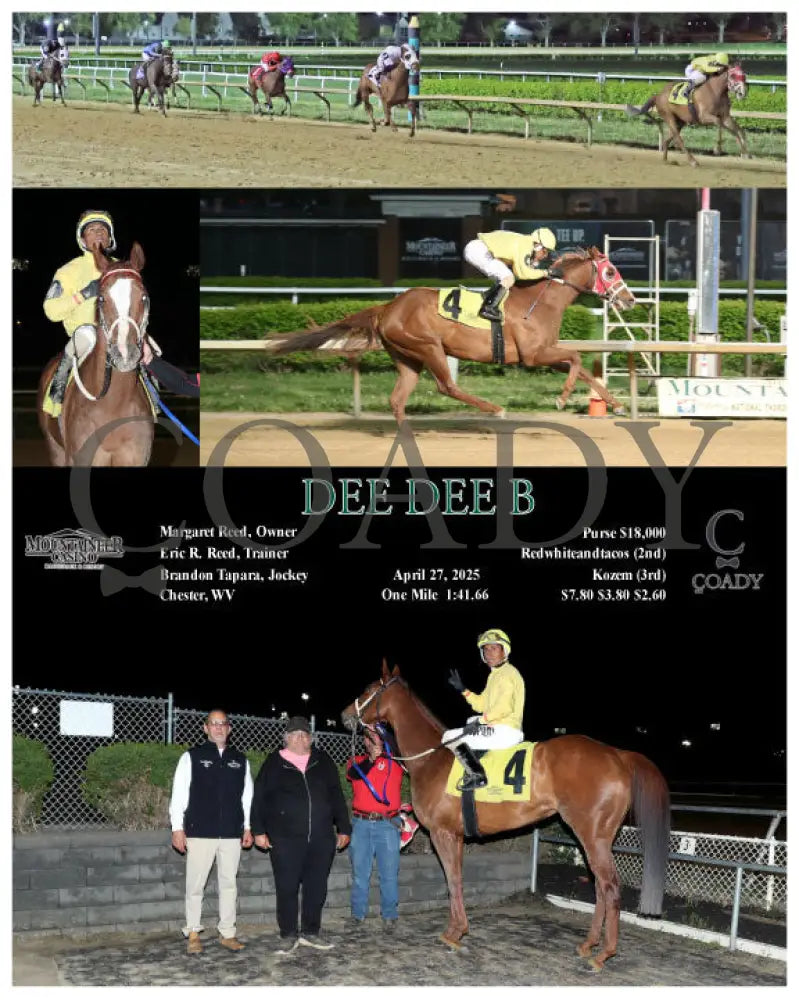 DEE DEE B - 04-27-25 - R06 - MNR Mountaineer Park