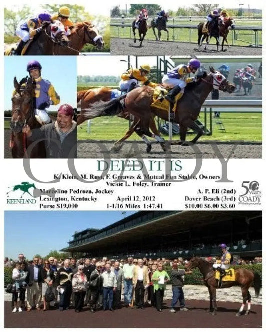 Deed It Is - 041212 Race 02 Keeneland