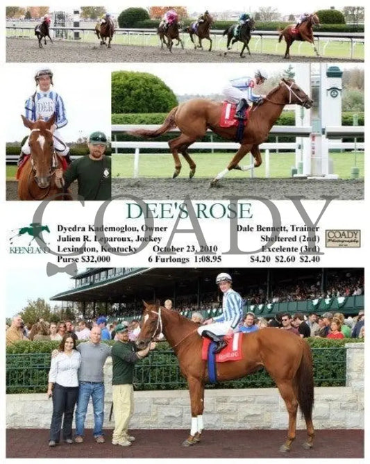 Dee’s Rose - 102310 Keeneland