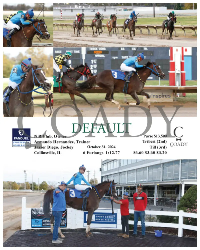 Default - 10-31-24 R01 Fan Fanduel Sportsbook Horse Racing