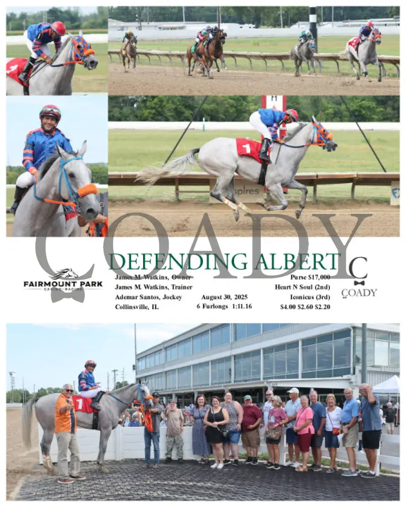 DEFENDING ALBERT 08 30 25 R06 FP Fanduel Sportsbook Horse Racing