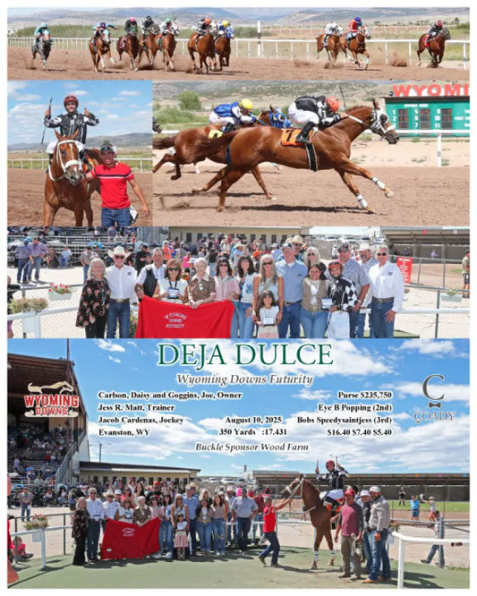 DEJA DULCE - Wyoming Downs Futurity - 08-10-25 - R05 - WYO Wyoming Downs
