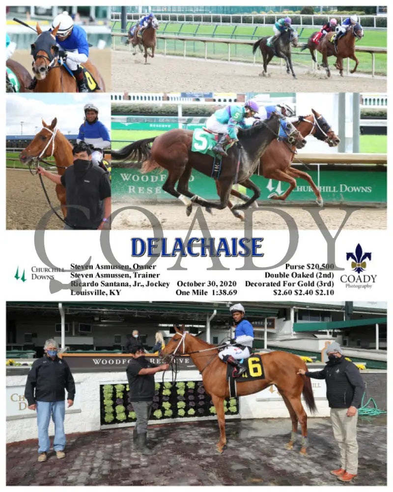 Delachaise - 10-30-20 R01 Cd Churchill Downs