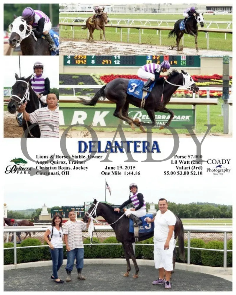 Delantera - 061915 Race 04 Btp Belterra Park