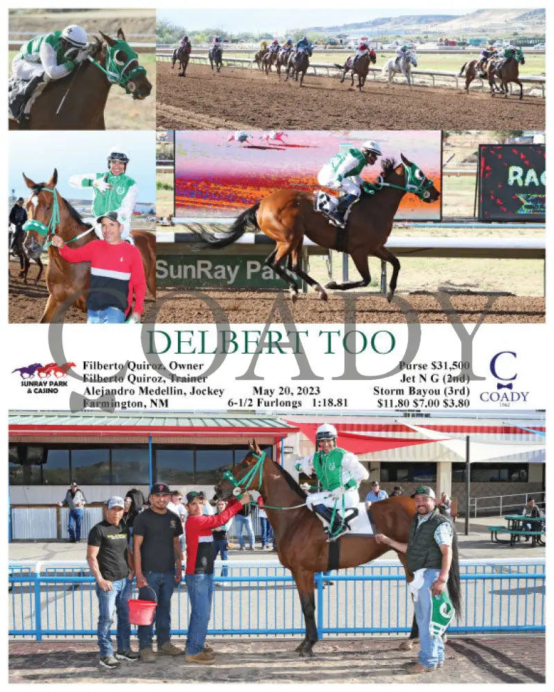 Delbert Too - 05-20-23 R08 Srp Sunray Park