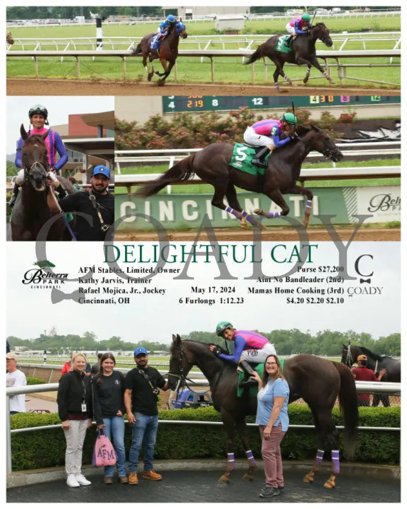Delightful Cat - 051724 Race 02 Btp Belterra Park