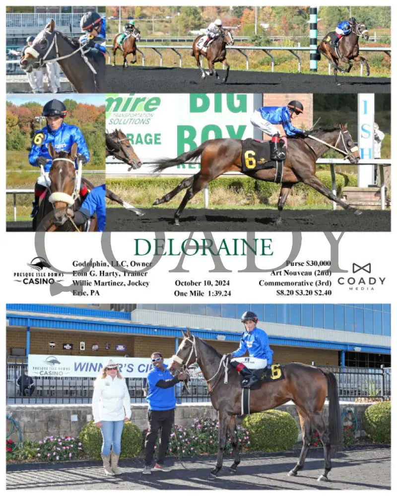 Deloraine - 10-10-24 R02 Pid Presque Isle Downs